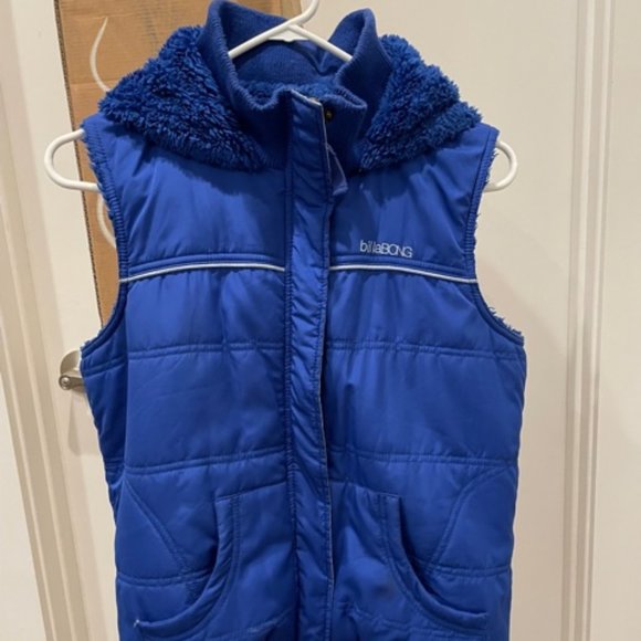 Women's Blue Billabong Vest - Size Large - Picture 1 of 6